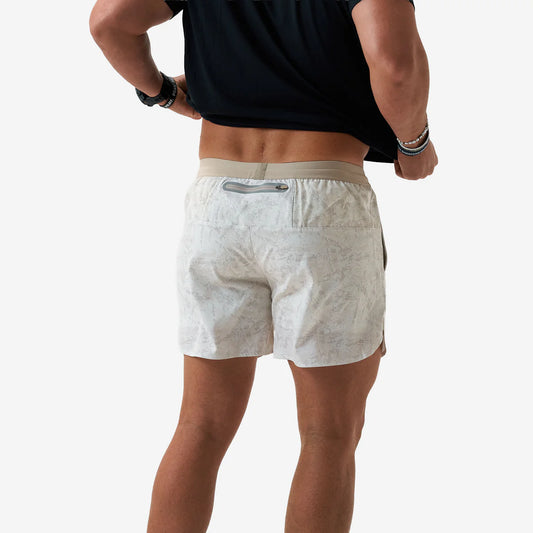 Burlebo Training Short - Digi Camo - Ivory