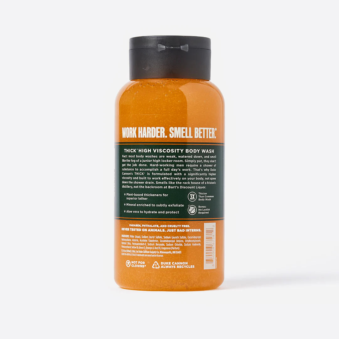 Duke Cannon THICK High Viscosity Body Wash