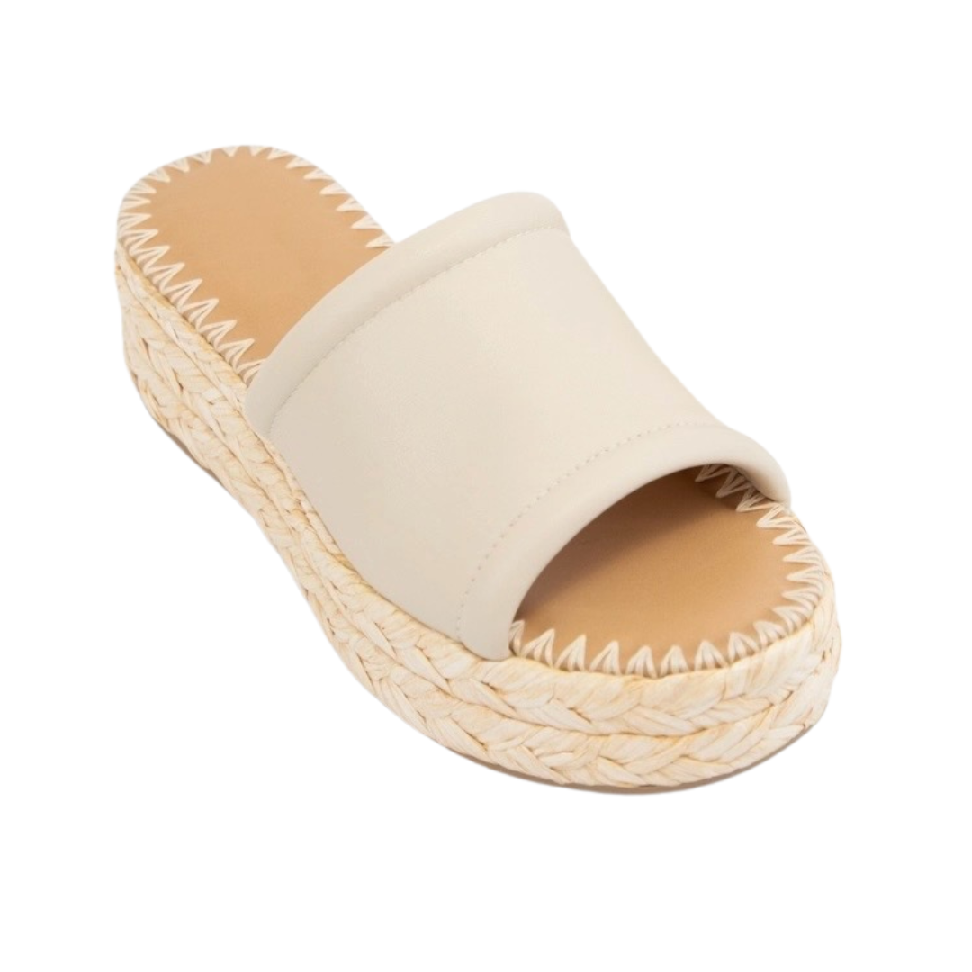 Monte Platform Slip On Wedge