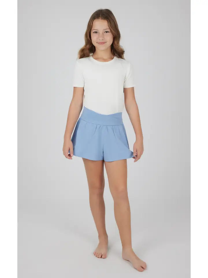 Girls YOUTH Hybrid Shorts W/ Liner