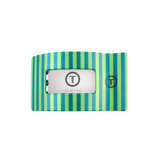 Teleties Flat Rectangle Hair Clip Medium - Cabana Cutie