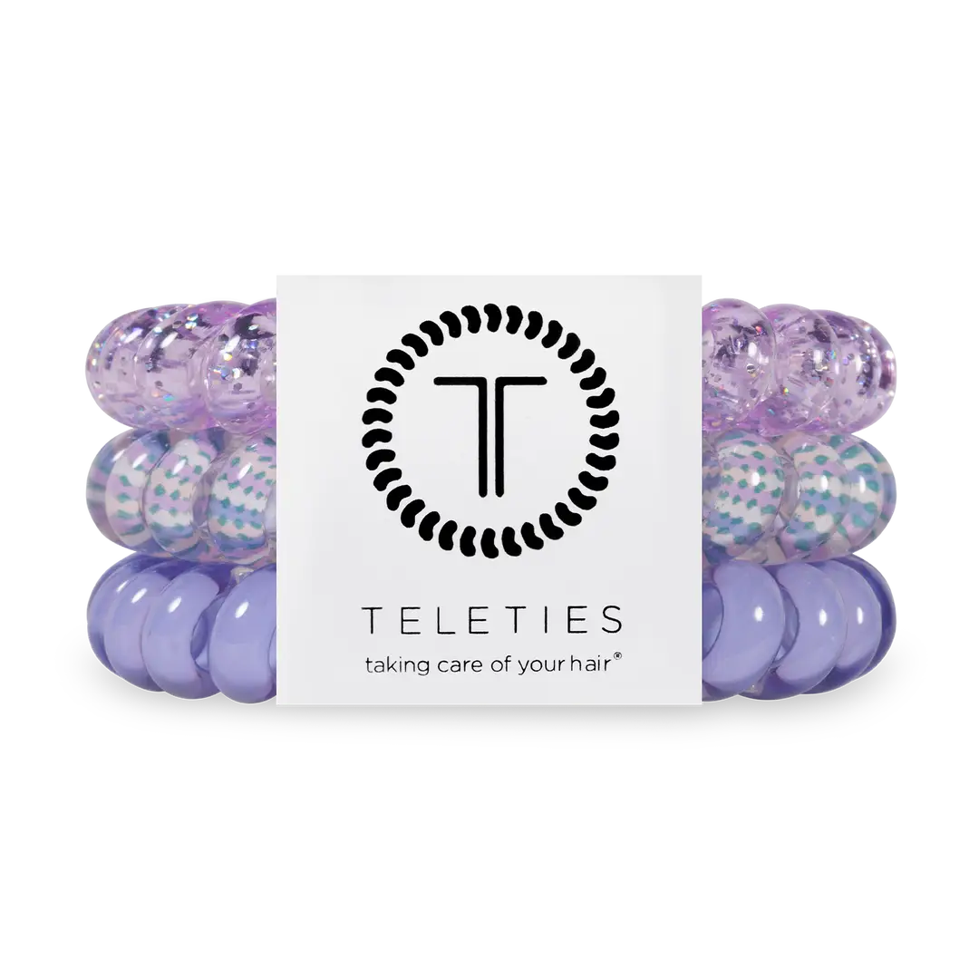 Teleties Spiral Hair Coils | Large | Lavender Mist