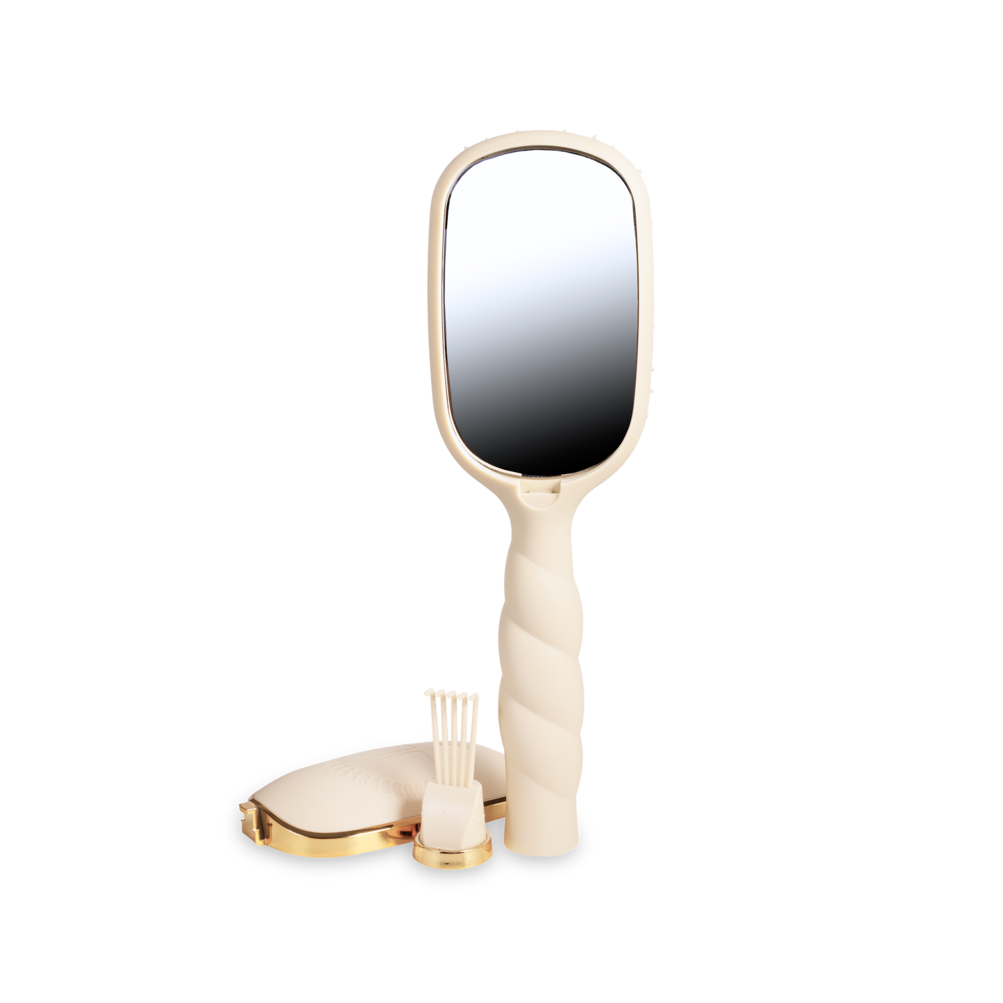 Teleties Boar Bristle Hair Brush - Tan