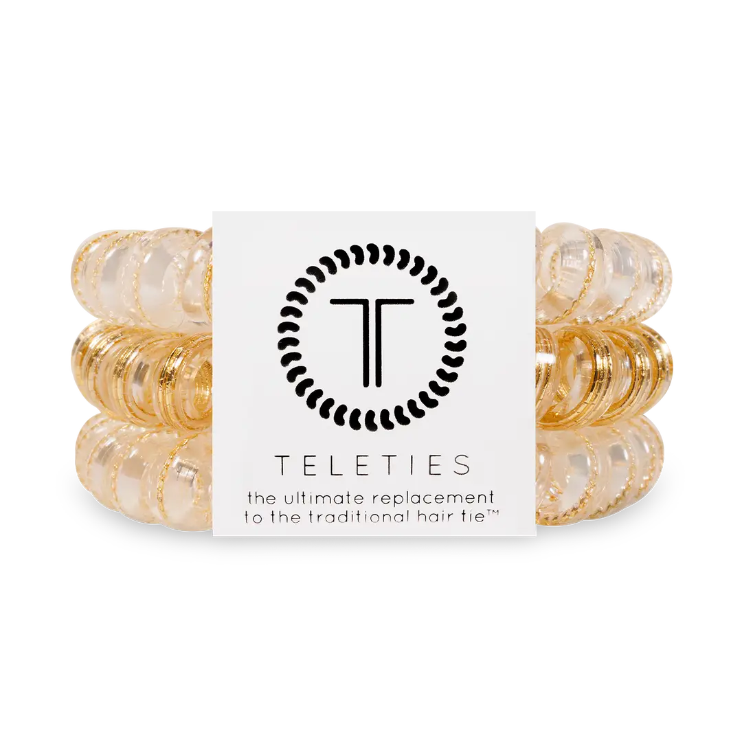 Teleties Spiral Hair Coils | Large | Luxury Living Hair Ties