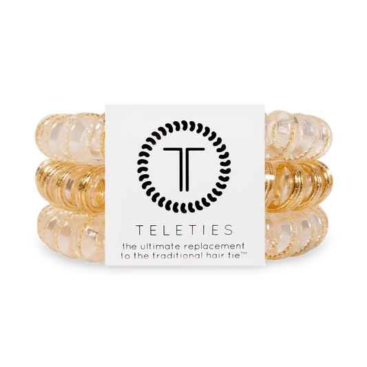 Teleties Spiral Hair Coils | Large | Luxury Living Hair Ties