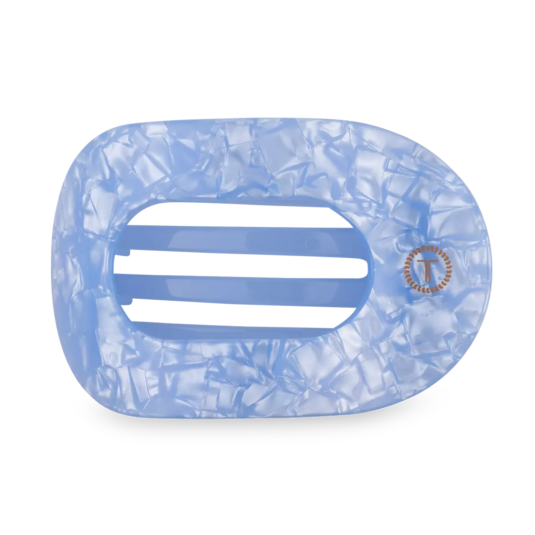 Teleties Flat Round Hair Clip | Medium