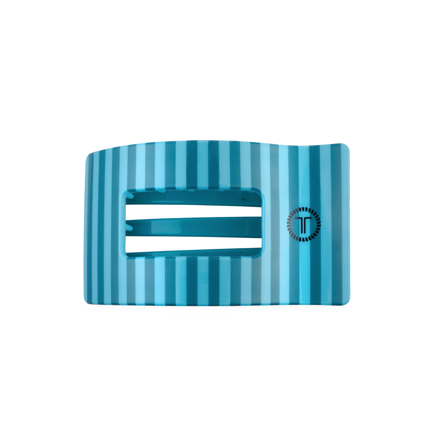 Teleties Flat Rectangle Hair Clip Medium - Splash Zone