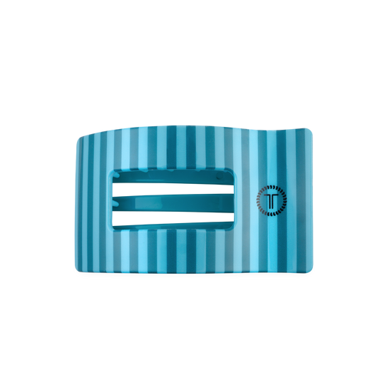 Teleties Flat Rectangle Hair Clip Medium - Splash Zone