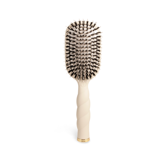 Teleties Boar Bristle Hair Brush - Tan