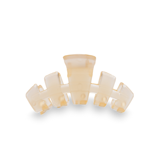 Teleties Open Hair Clip Tiny - Almond Beige