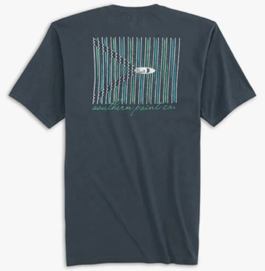 Southern Point Water Ripples SS Tee