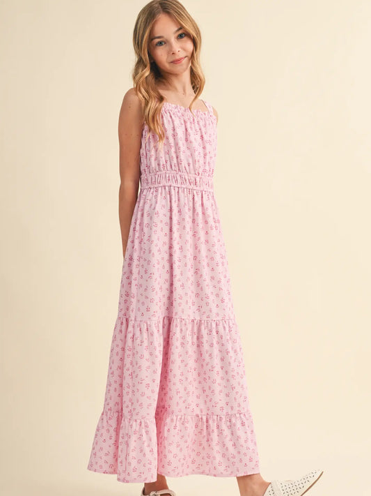 Girls Juliette Waist Maxi Dress