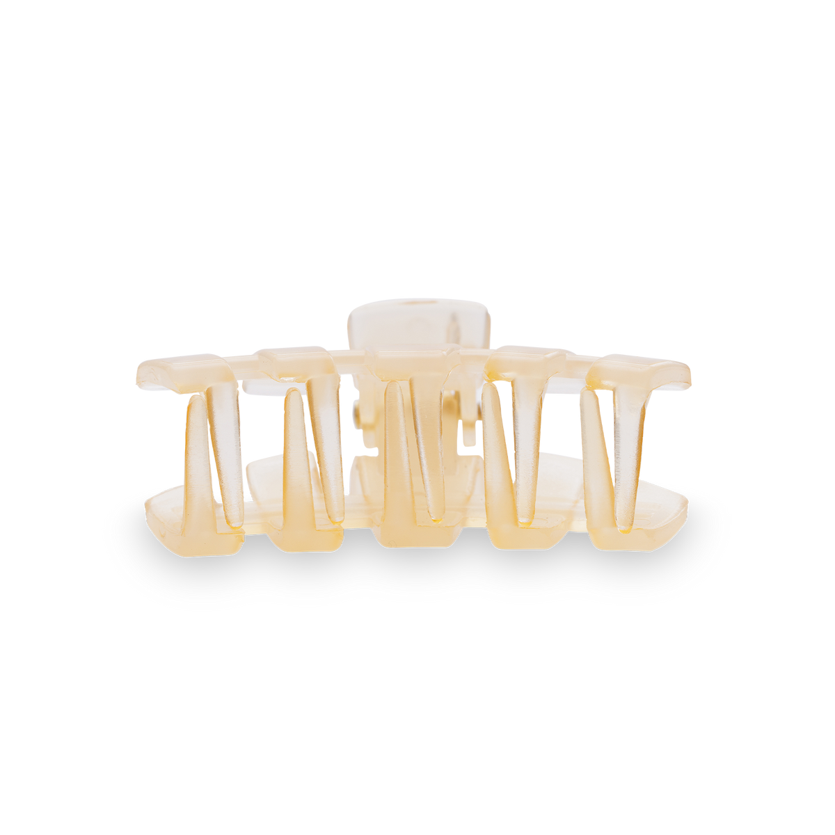 Teleties Open Hair Clip Tiny - Almond Beige