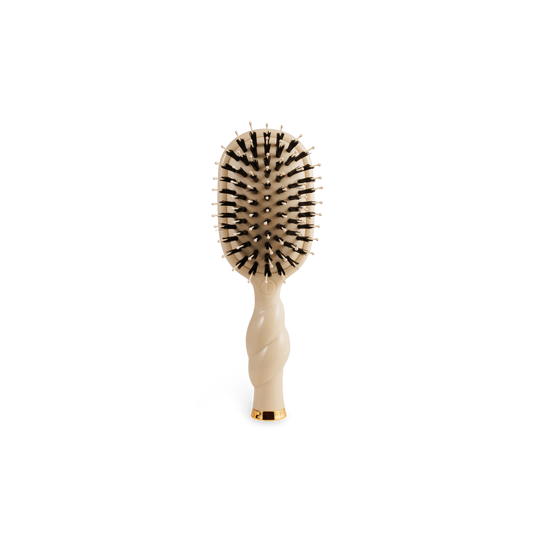 Teleties Mini Boar Brush - Tan