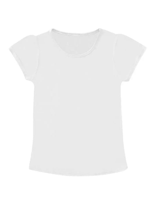 Girls Softie Knit Scoop Neck Tee