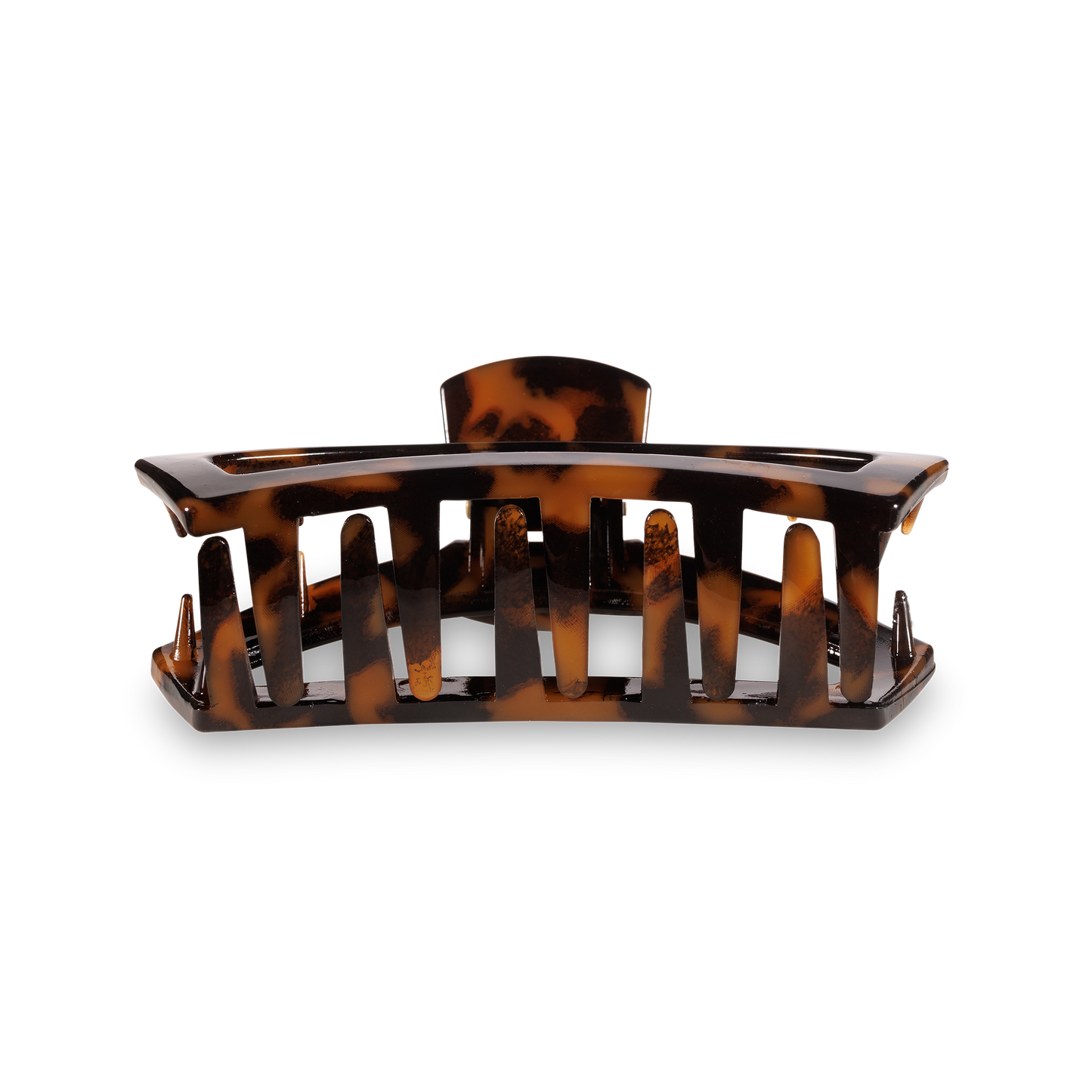 Teleties Open Hair Clip Medium - Tortoise