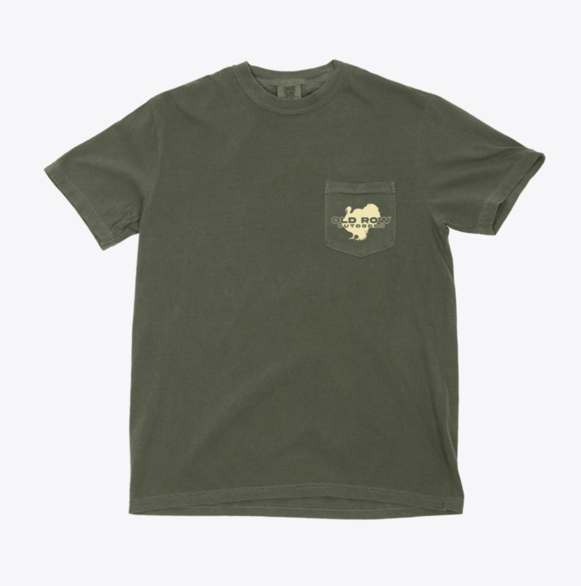 Old Row Camo Turkey Pocket SS Tee