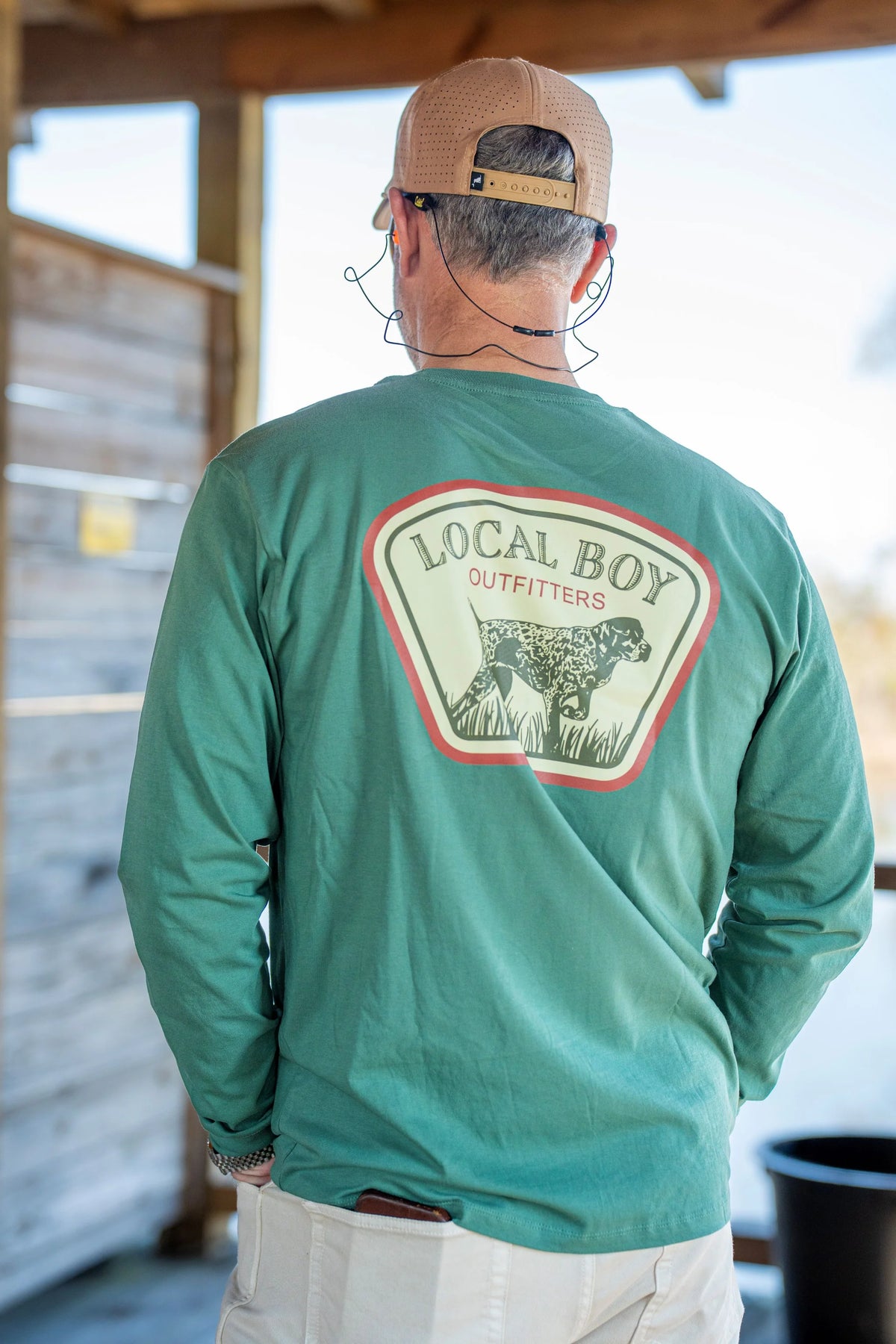 Local Boy GSP Badge LS-Light Green