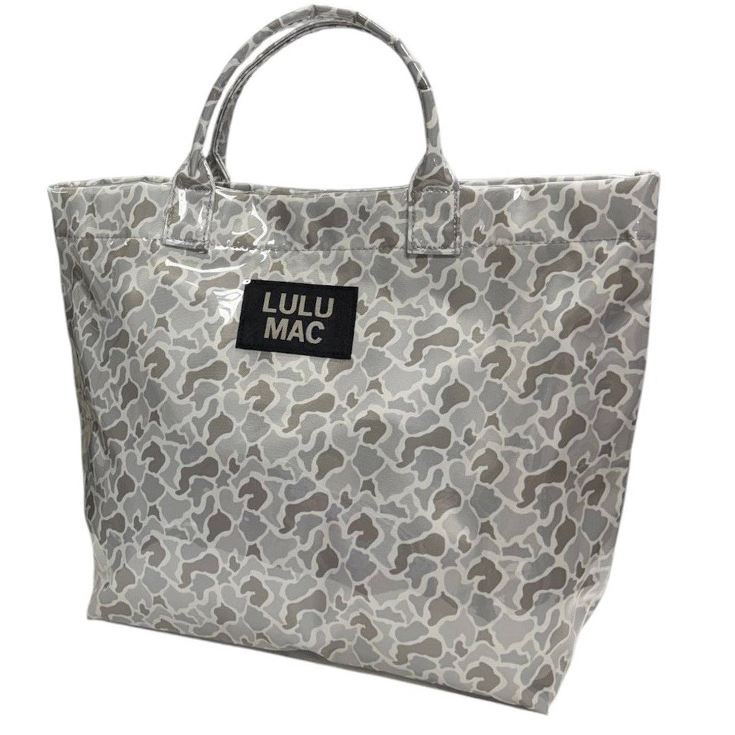 Lulu Mac Tote Bag-White Camo