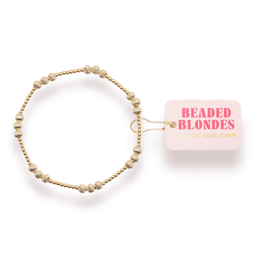 ILY Fluted Bracelet