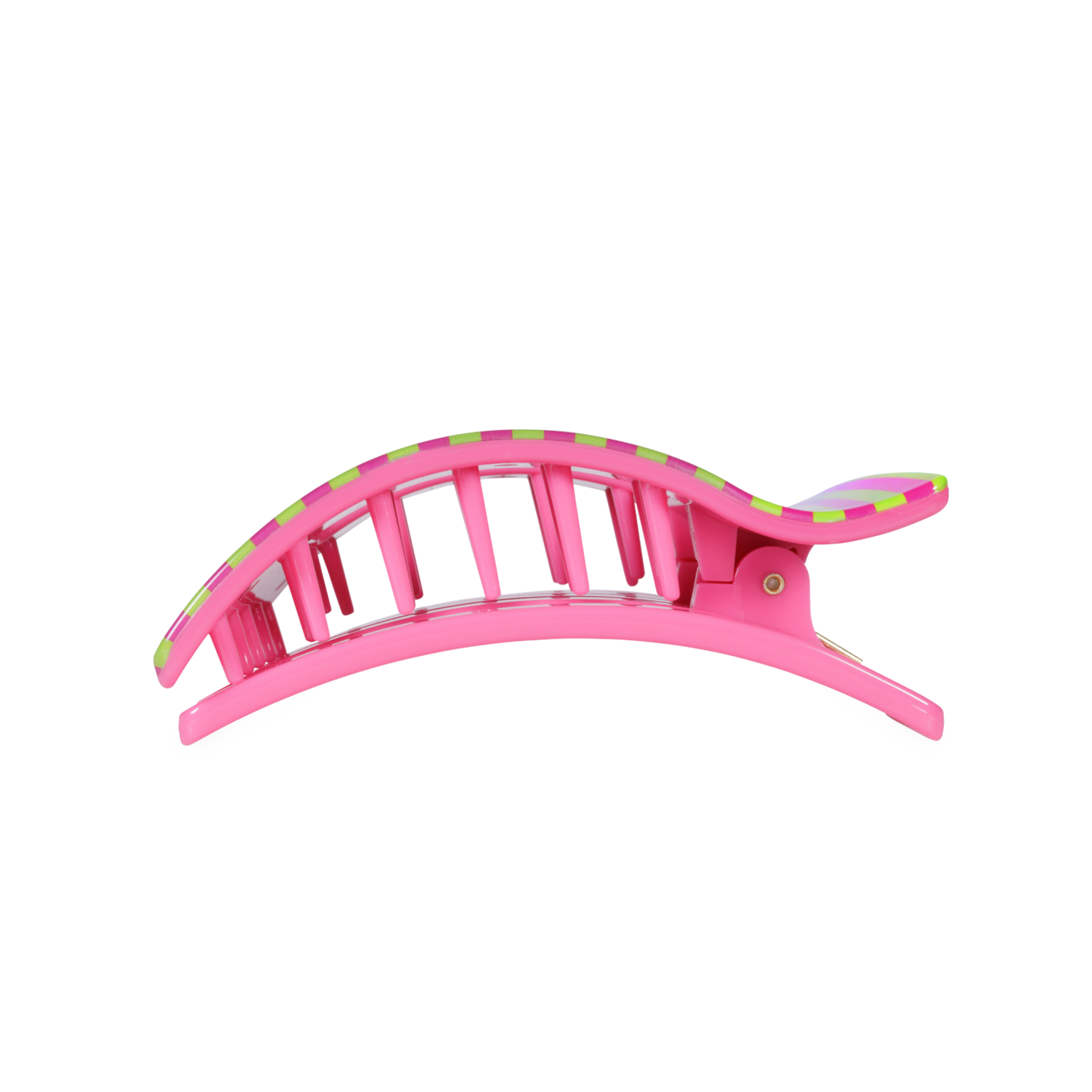 Teleties Flat Rectangle Hair Clip Large - Summer Crush