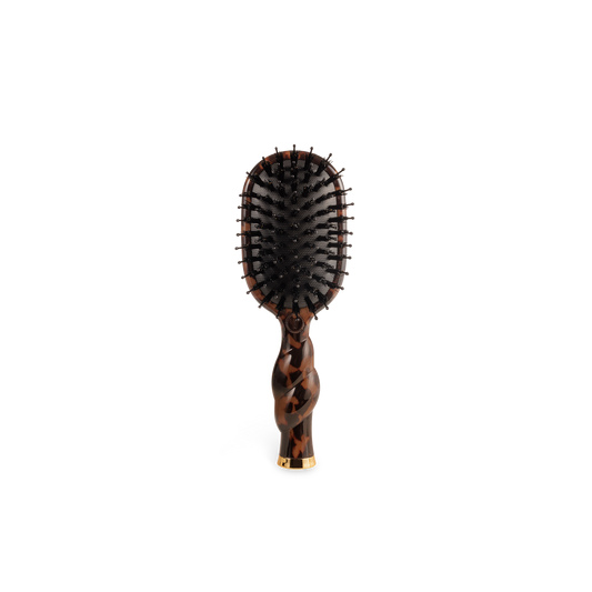 Teleties Mini Boar Brush - Tortoise