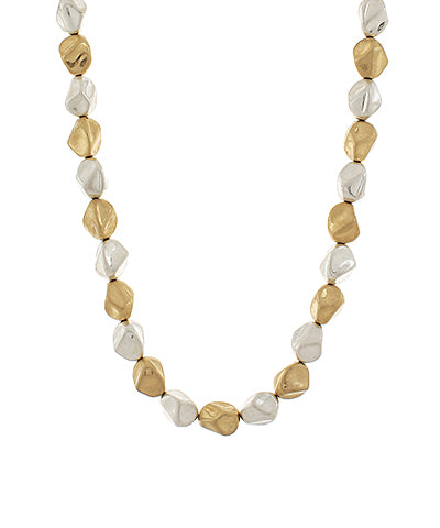 Nugget CCB Linked Necklace