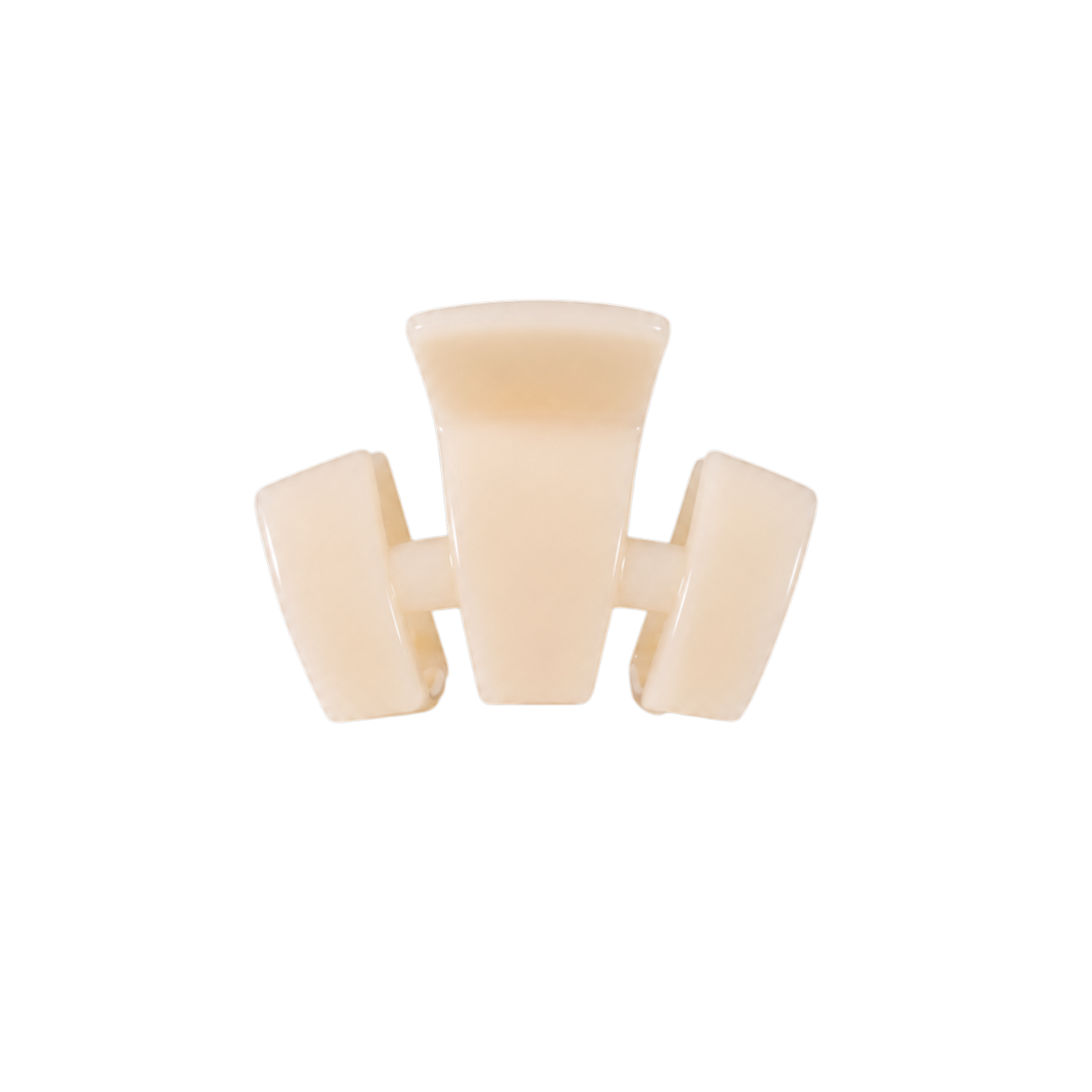 Teleties Classic Claw Clip Petite - Almond Beige