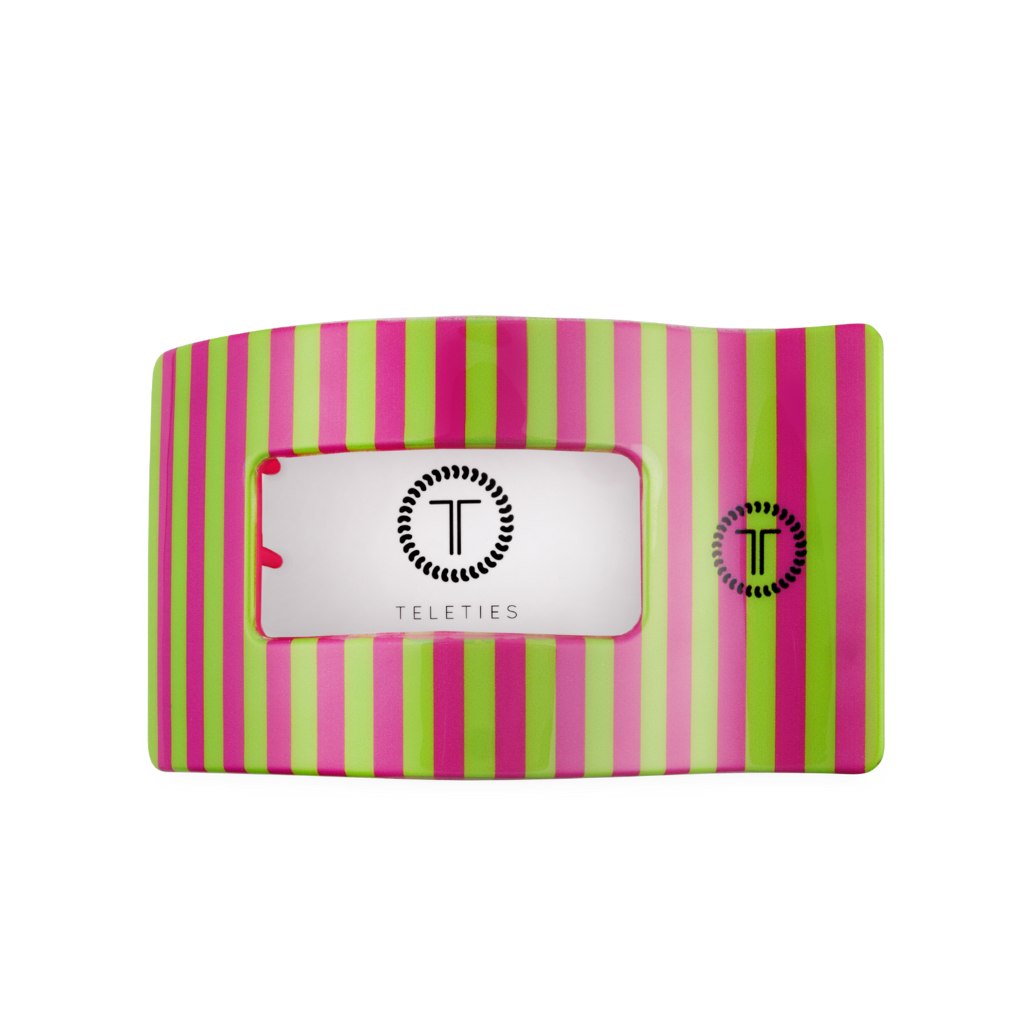 Teleties Flat Rectangle Hair Clip Large - Summer Crush