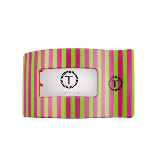 Teleties Flat Rectangle Hair Clip Large - Summer Crush
