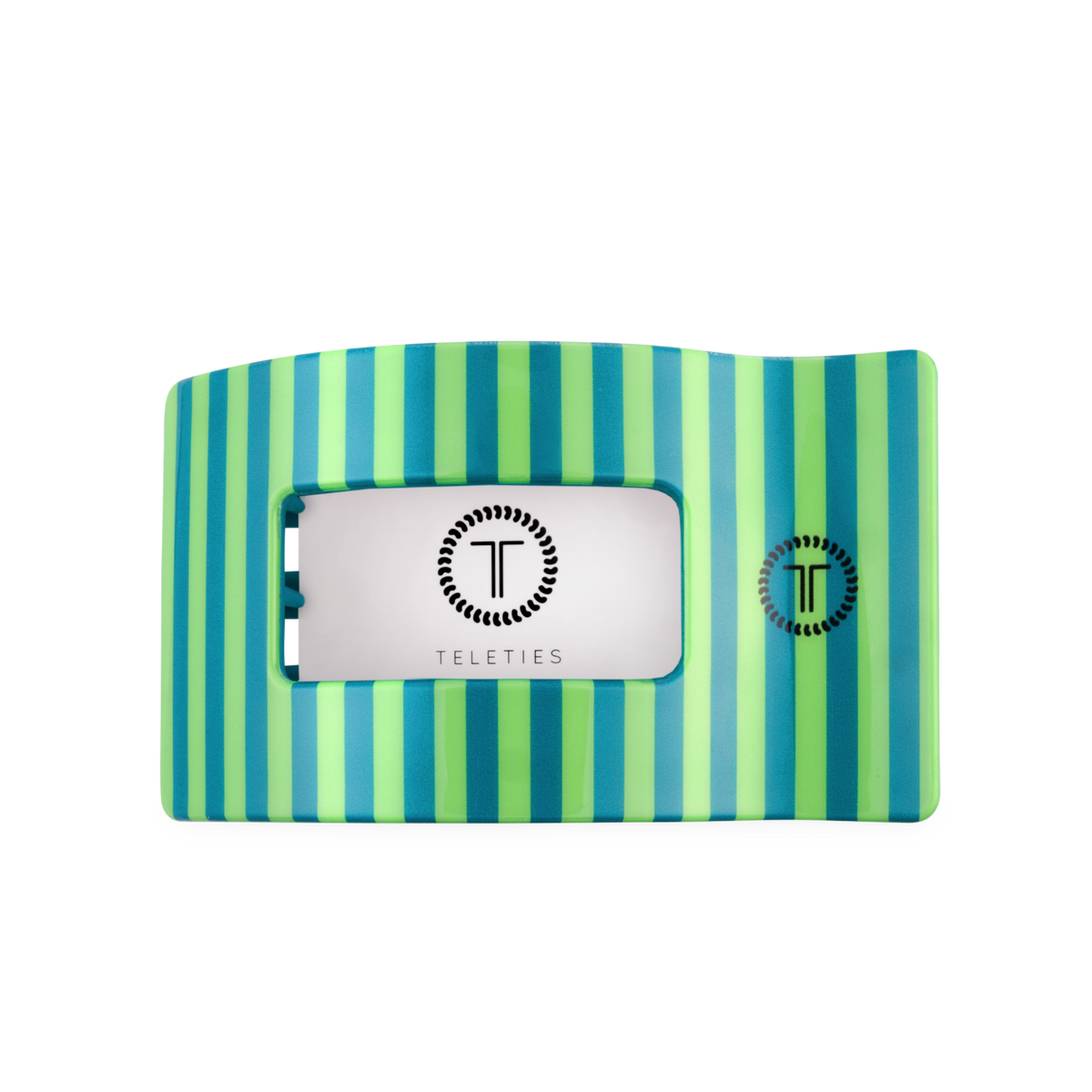 Teleties Flat Rectangle Hair Clip Large - Cabana Cutie