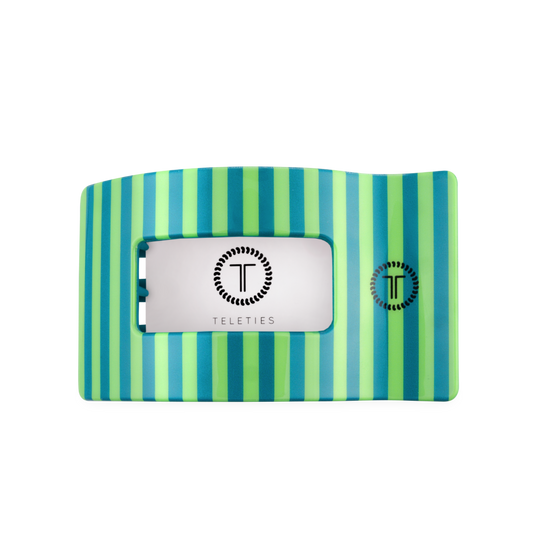 Teleties Flat Rectangle Hair Clip Large - Cabana Cutie