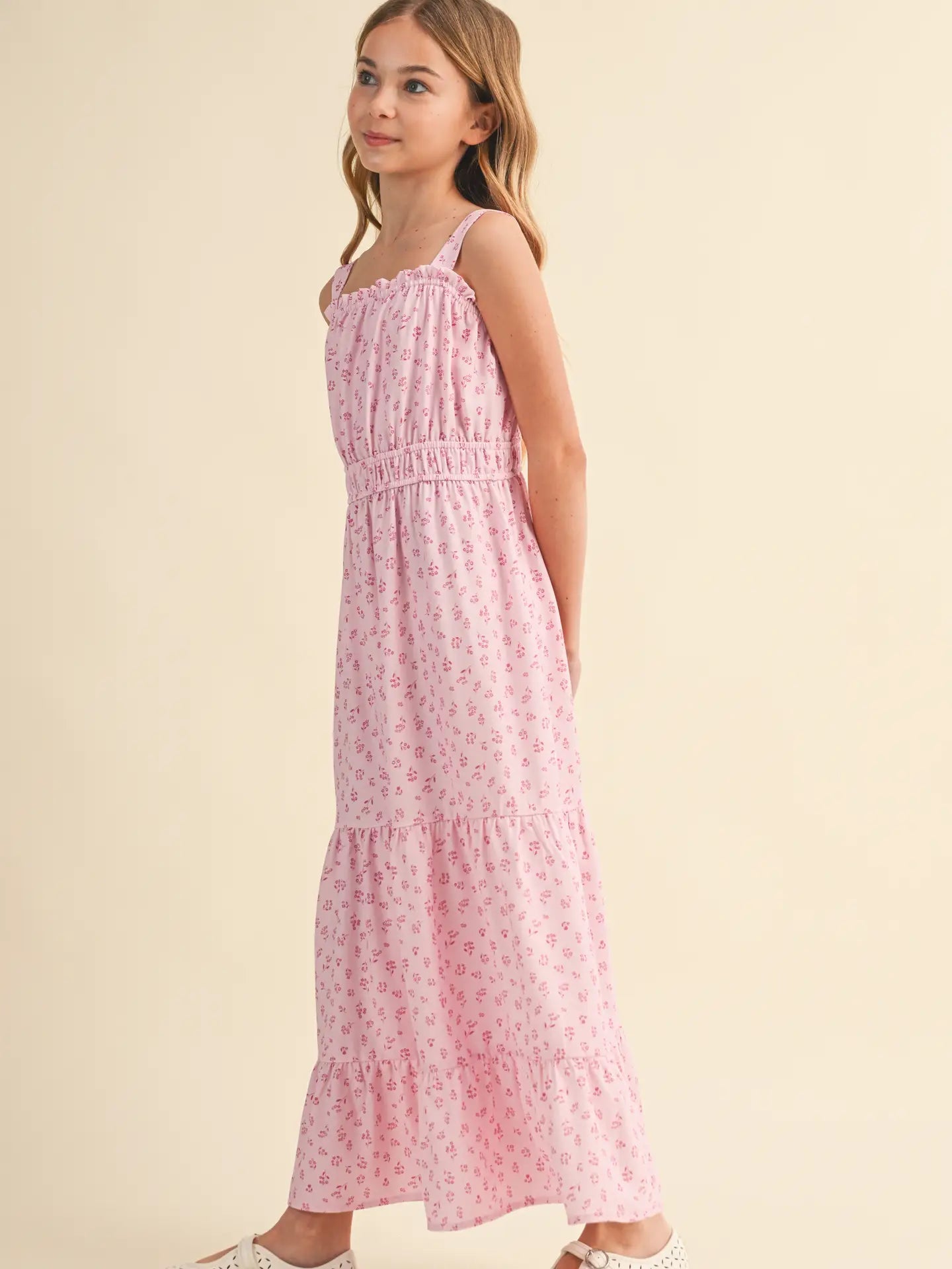 Girls Juliette Waist Maxi Dress