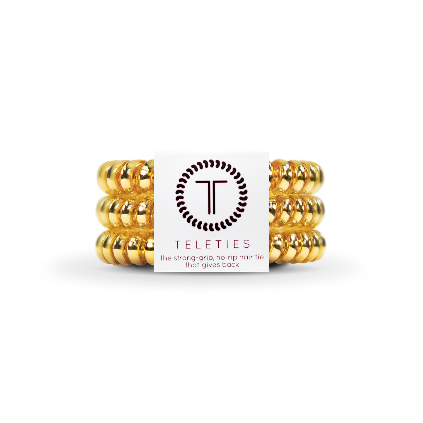 Teleties Spiral Hair Coils Small - Sunset Gold