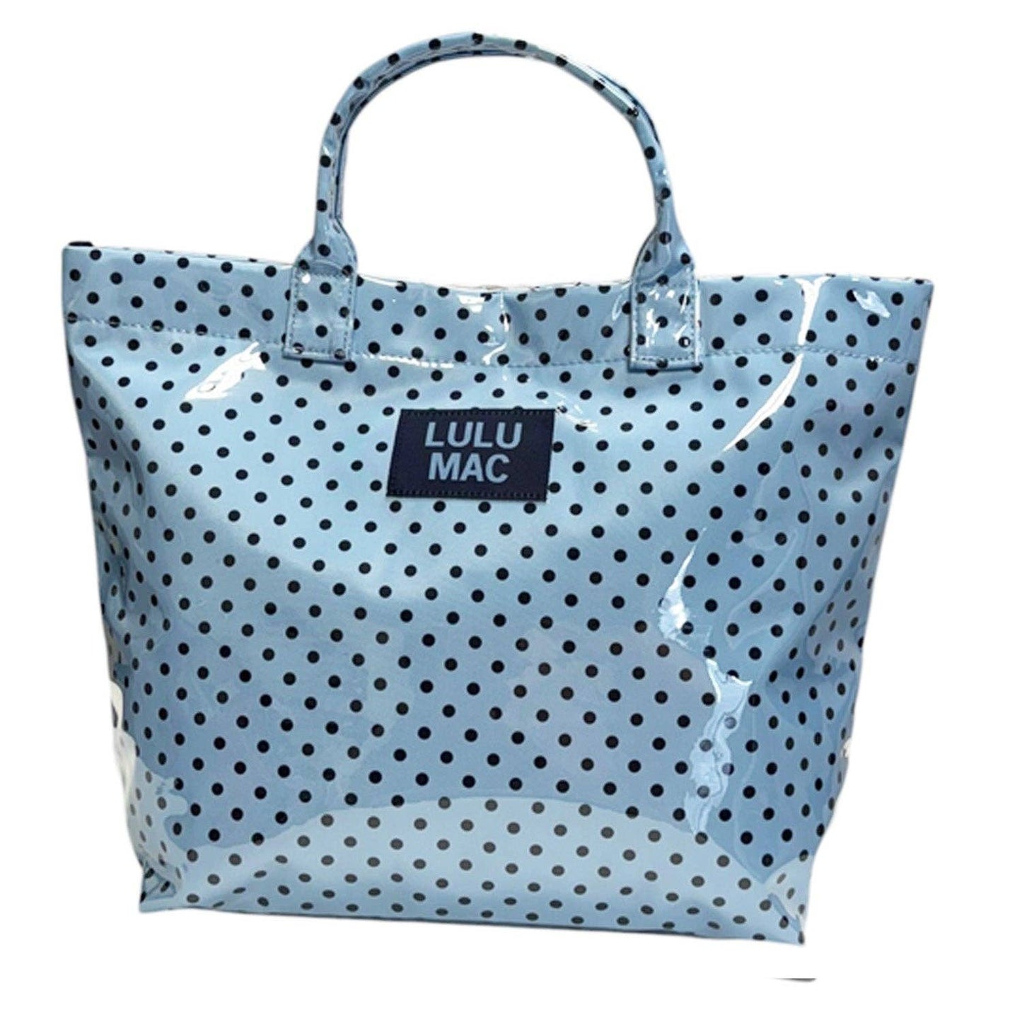 Lulu Mac Tote Bag-Light Blue/Navy