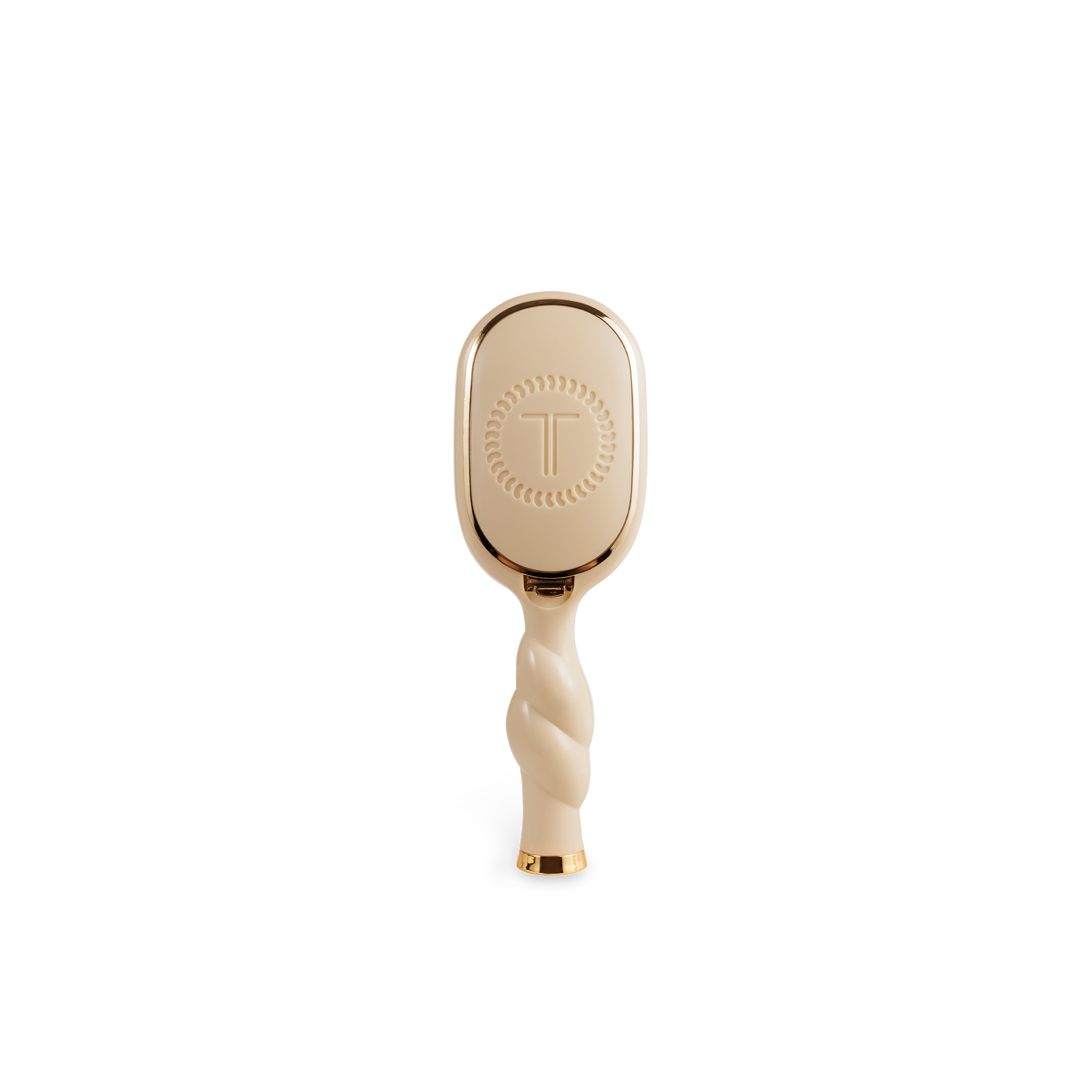 Teleties Mini Detangler Brush for Medium Hair - Tan