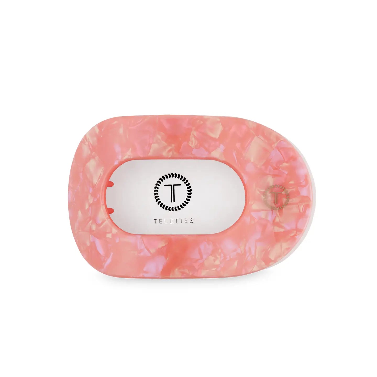 Teleties Flat Round Hair Clip | Medium