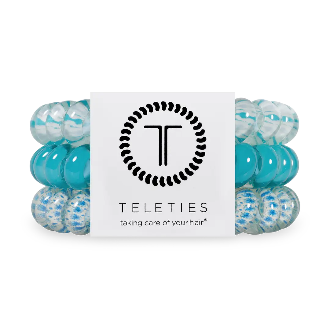 Teleties Spiral Hair Coils | Large | Soft Surf