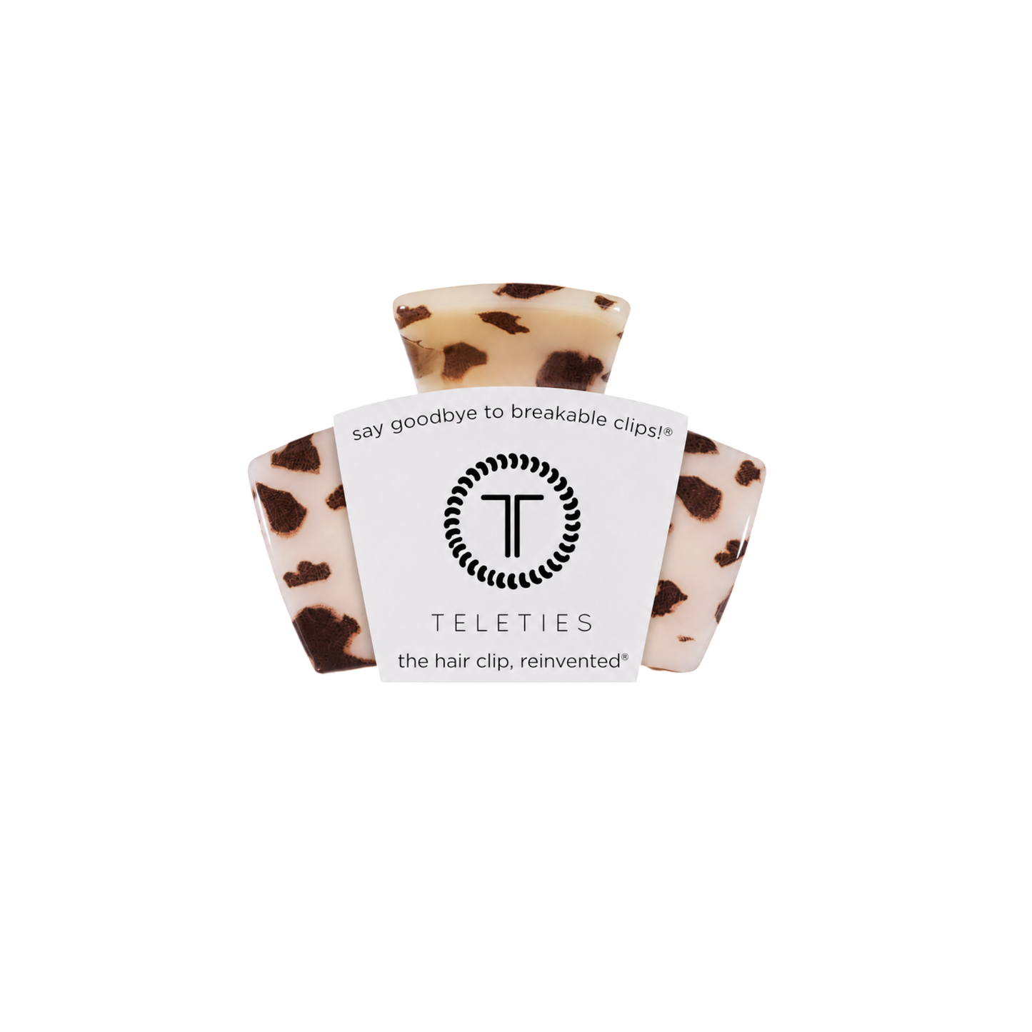 Teleties Classic Claw Clip Petite - Blonde Tortoise
