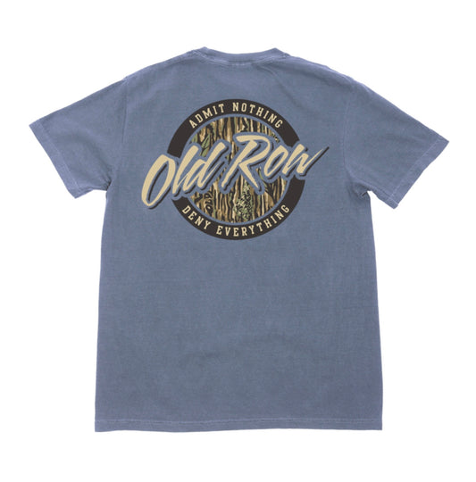 Old Row Camo Circle Logo SS Pocket Tee