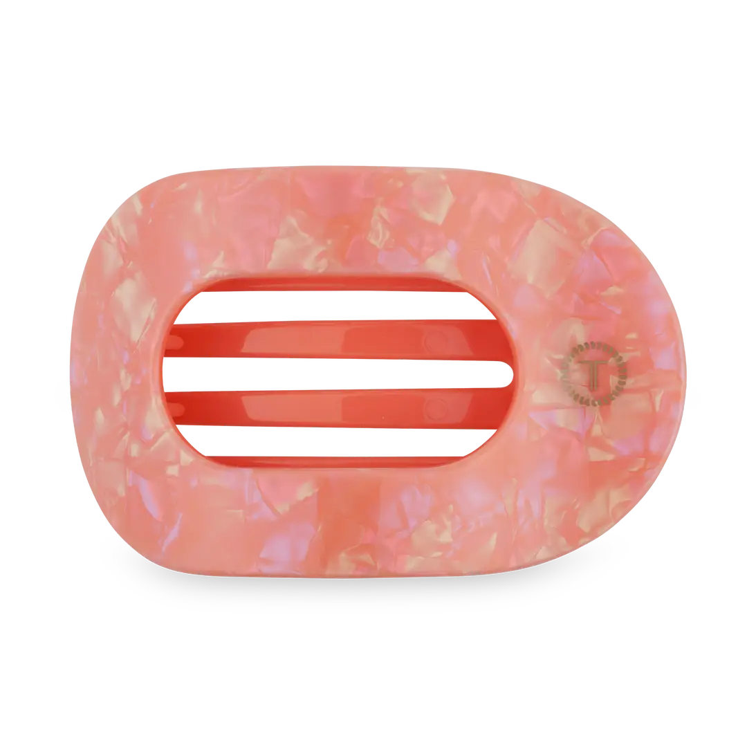 Teleties Flat Round Hair Clip | Medium