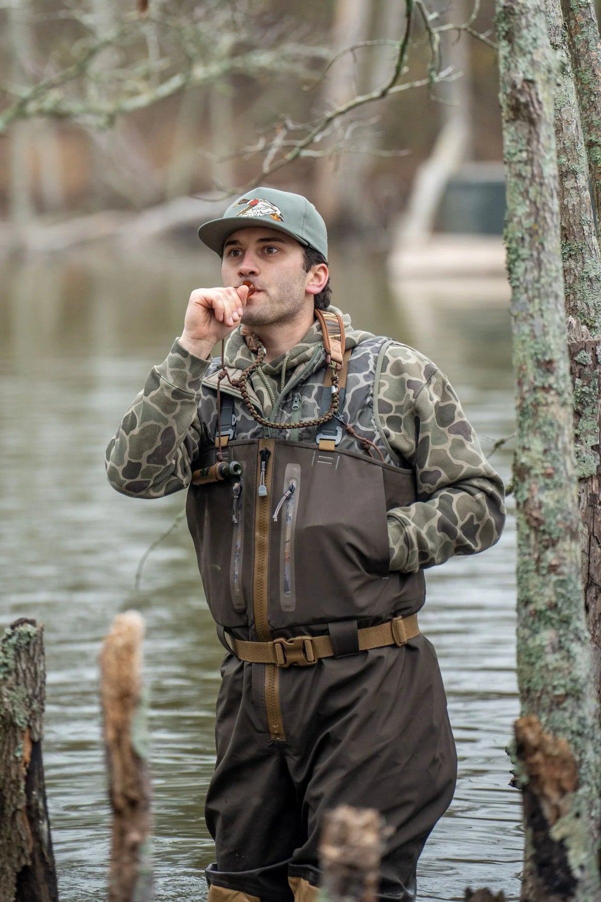 Local Boy Duck Down Vest-Brush Camo