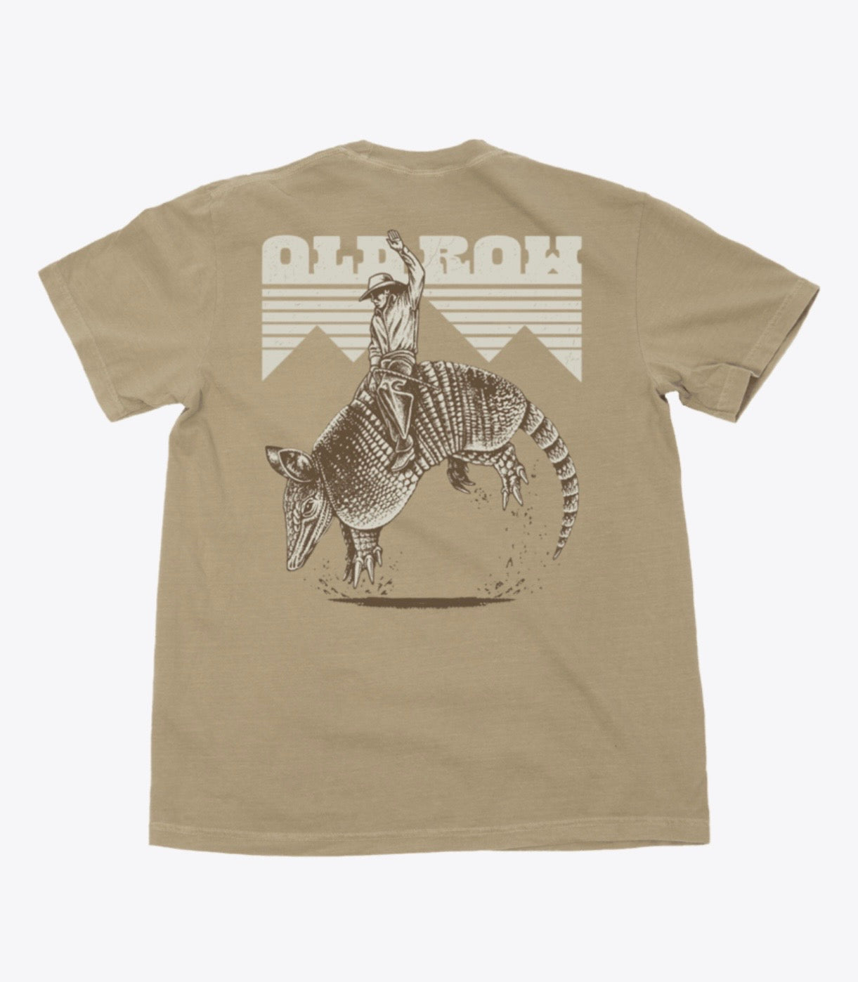 Old Row The Bucking Armadillo Pocket SS Tee