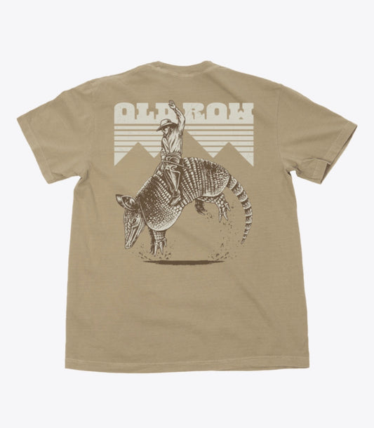 Old Row The Bucking Armadillo Pocket SS Tee
