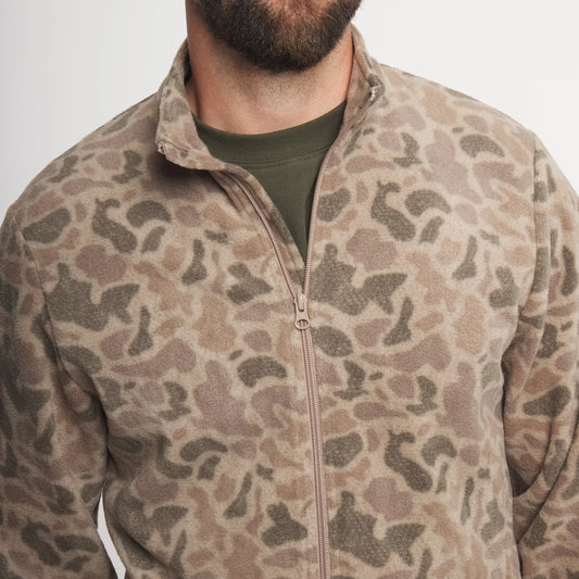 Southern Marsh Longfellow Fleece Jacket-Retro Camo-Burnt Taupe