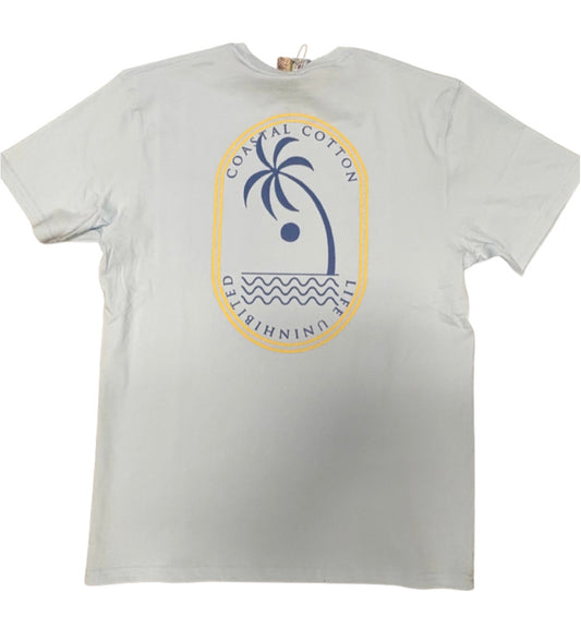 Coastal Cotton Palm SS Tee