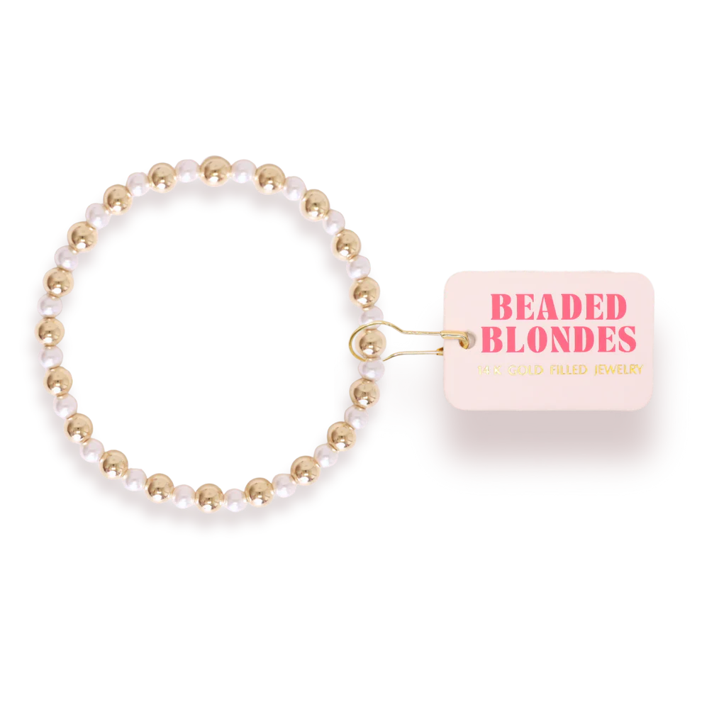 Anna Pearl Bracelet in Gold