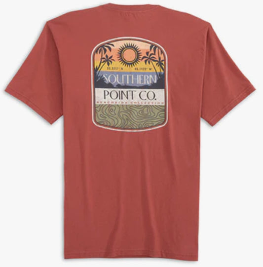 Southern Point Oceanside Topo SS Tee