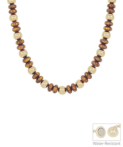 10MM Candy & CCB Beaded Necklace