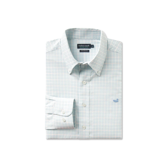 Southern Marsh Dyer Performance Gingham Dress Shirt